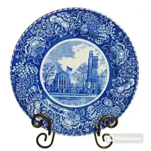 Staffordshire Plate Antique Washington Memorial Chapel Valley Forge